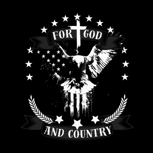For God and Country Tee - Toddler to Adult Sizes