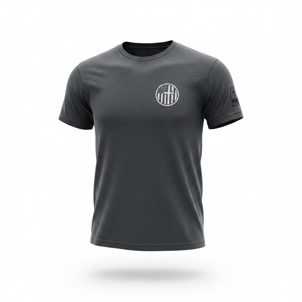 One Nation Under God Cross Tee