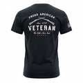 Proud American Veteran The Oath Never Ends - by Shield Republic
