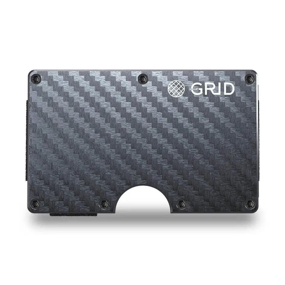 Grid Wallet - Carbon Fibre