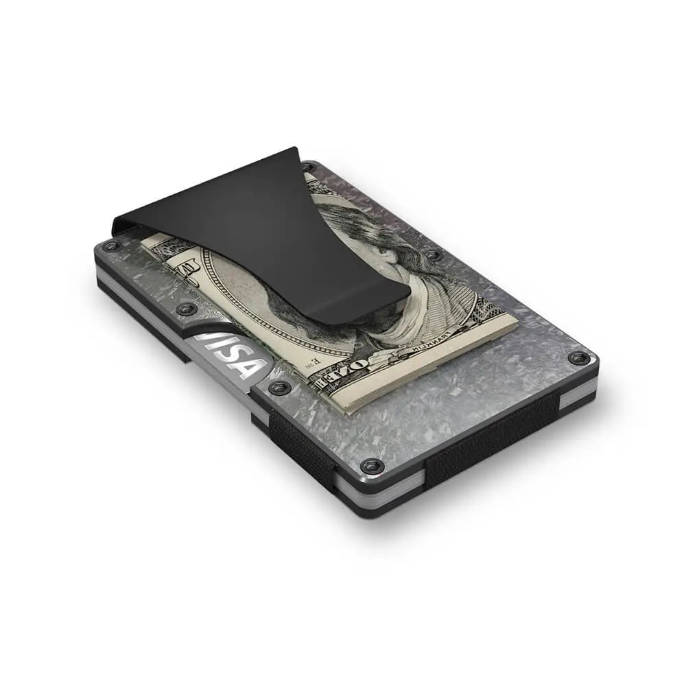 Grid Wallet - Forged Carbon